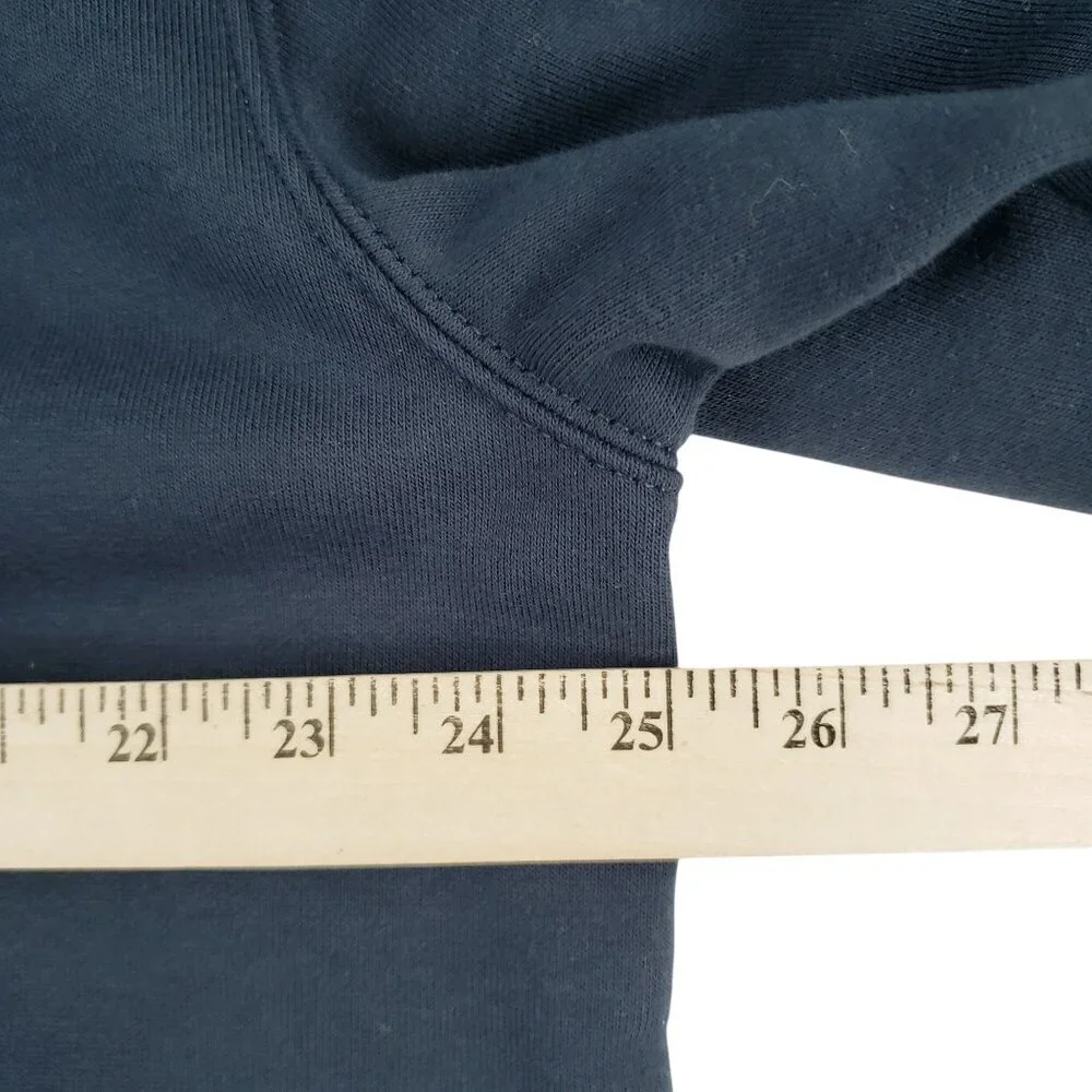 NEW Carhartt Rain Defender Large Pullover Hoodie 100615 472 Navy Blue Sweatshirt - Picture 7 of 8